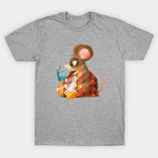 Cosy Mouse T-Shirt by Geeksarecool